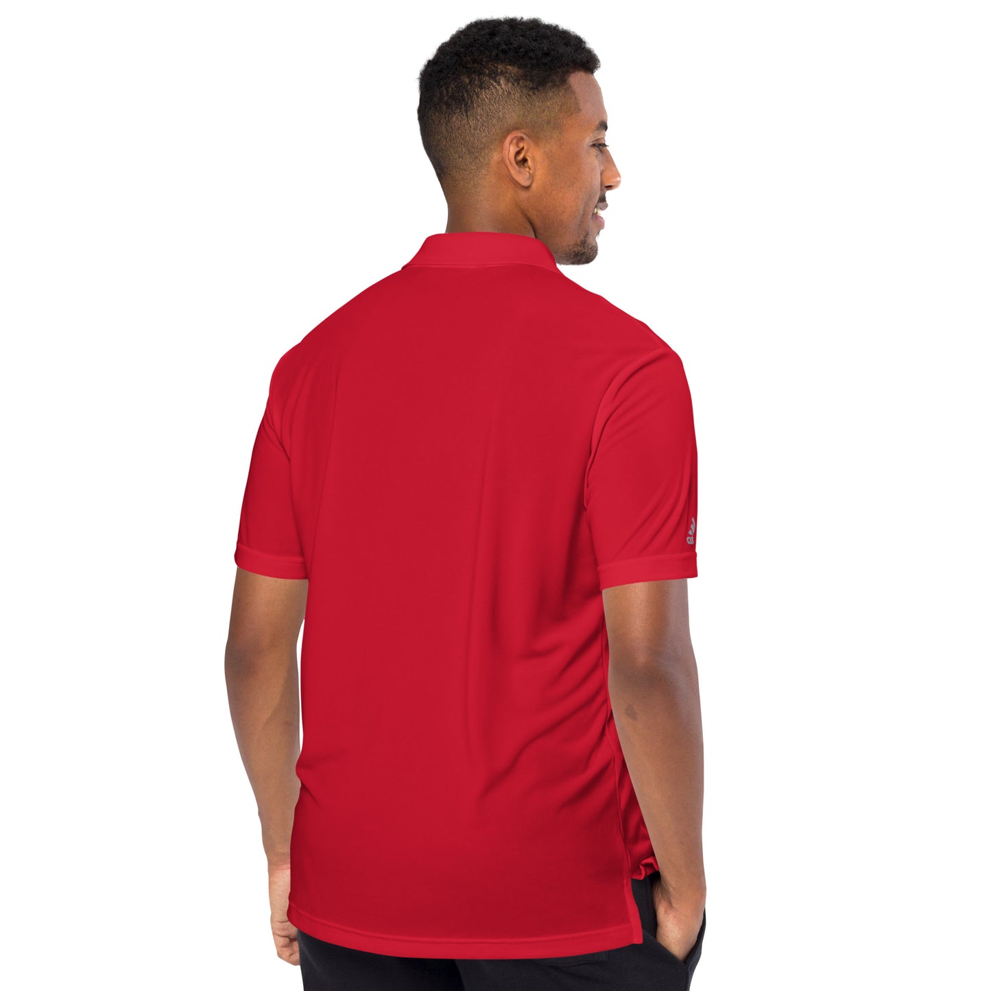 Roze Red Label Addidas performance polo shirt