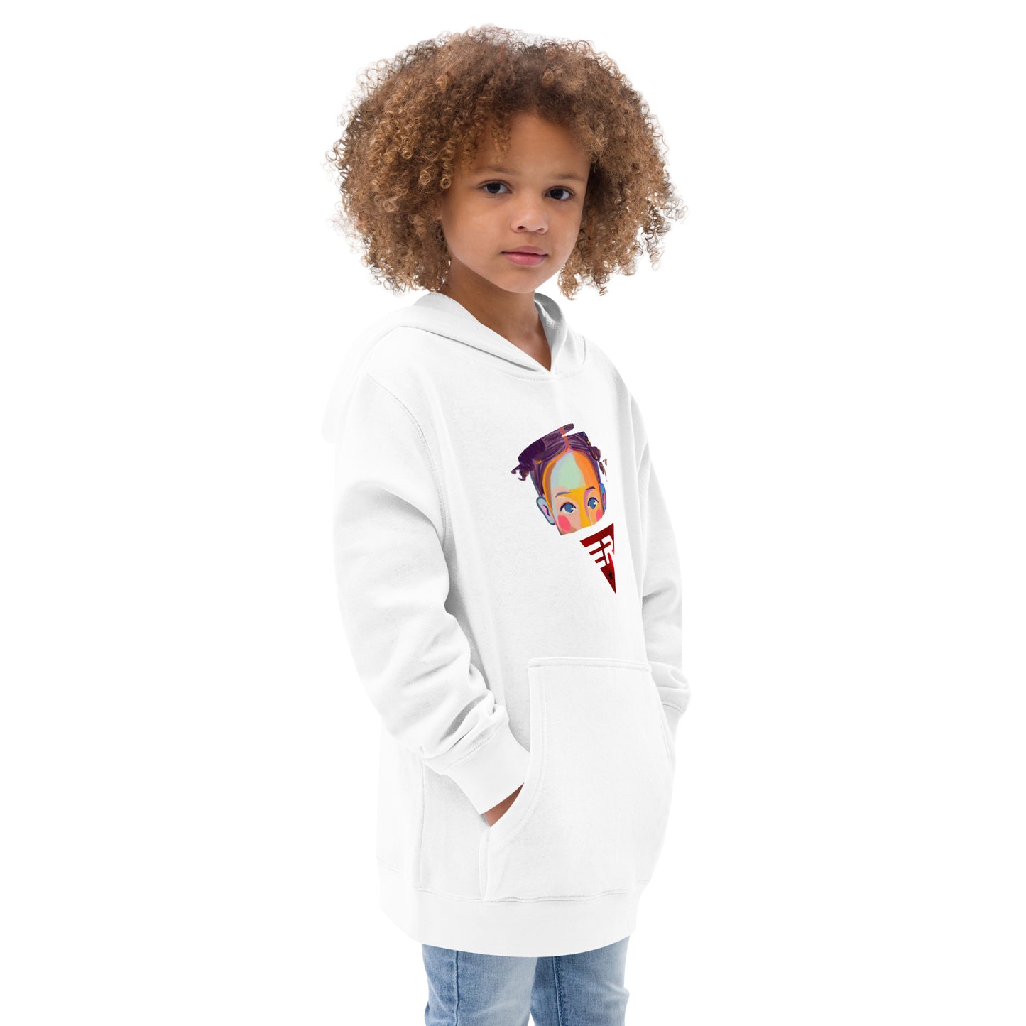 Ice Cream Kids Fleece Hoodie