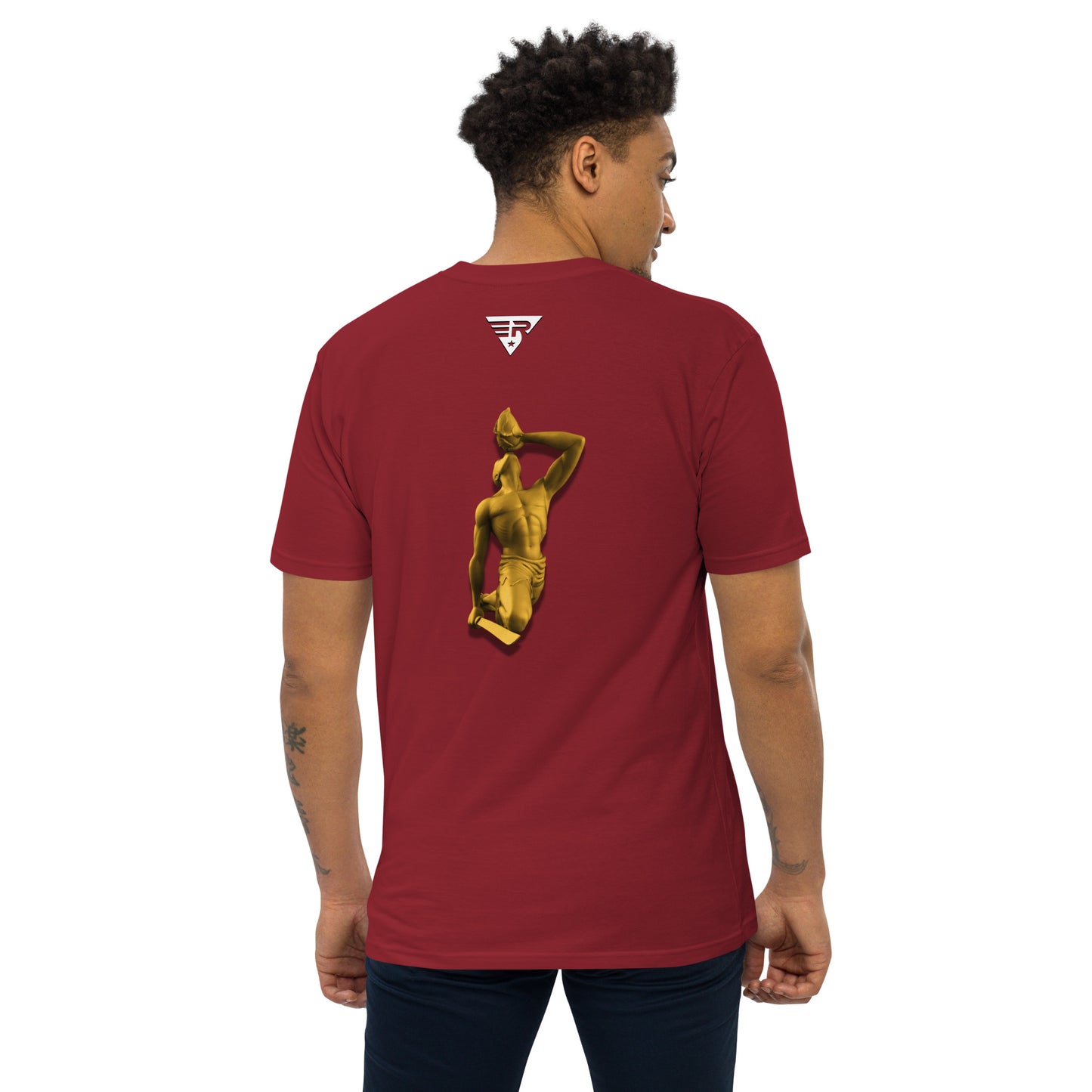 Roze Apparel House Men’s premium heavyweight tee