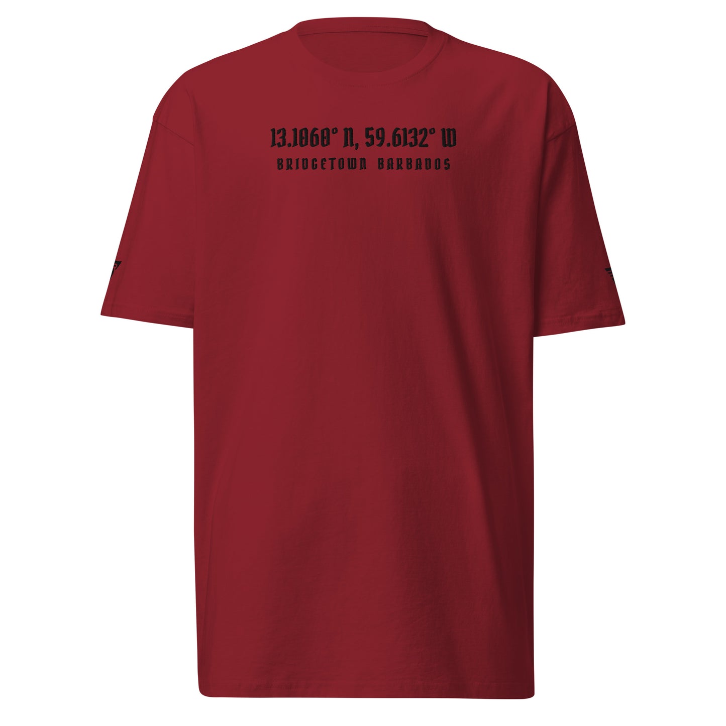 Roze Coordinates Short Sleeve- Barbados- Red/Gray