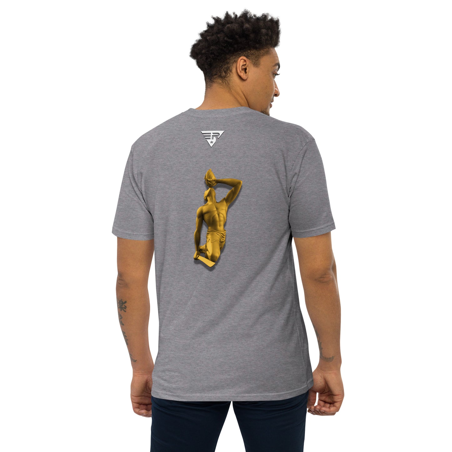 Roze Apparel House Men’s premium heavyweight tee