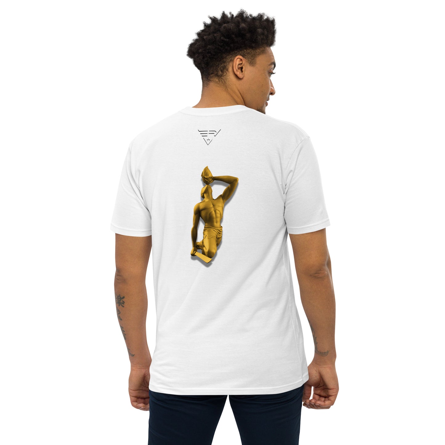 Roze Apparel House Men’s premium heavyweight tee
