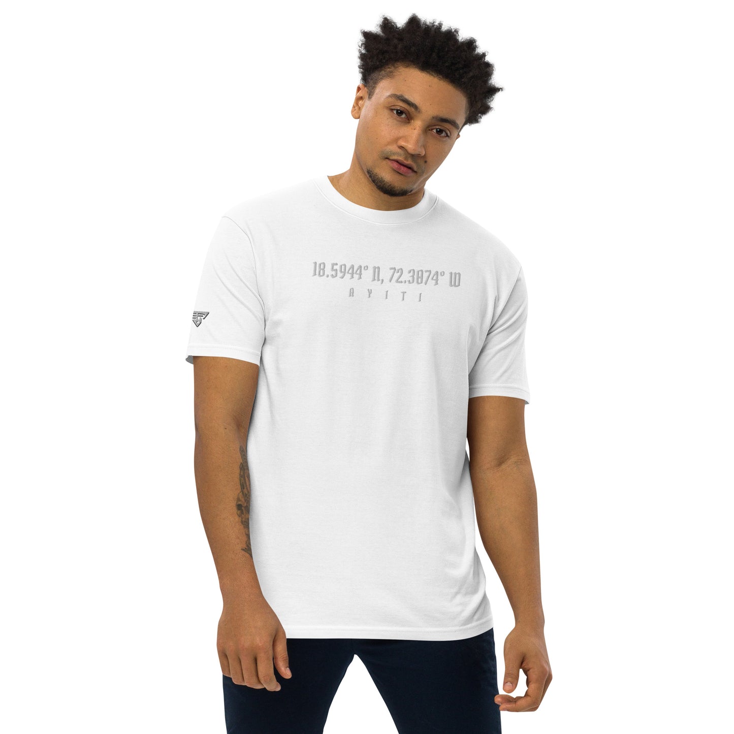Roze Coordinates Short Sleeve- Ayiti- Blk/Wht
