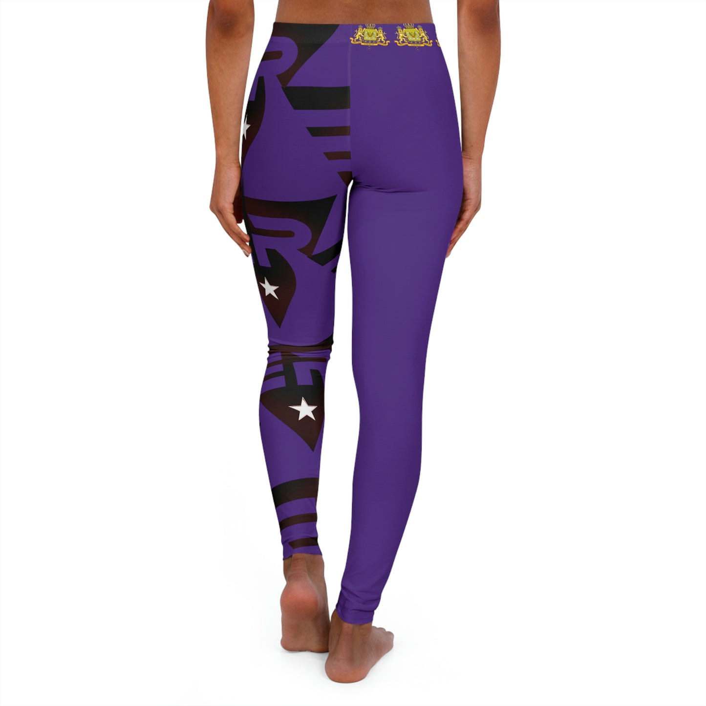 Women's Spandex Leggings Purple +Merlot