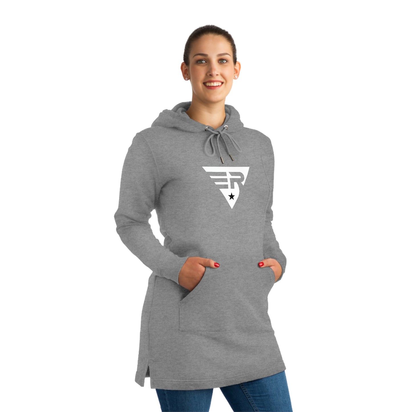 Home In Hand Hoodie Dress