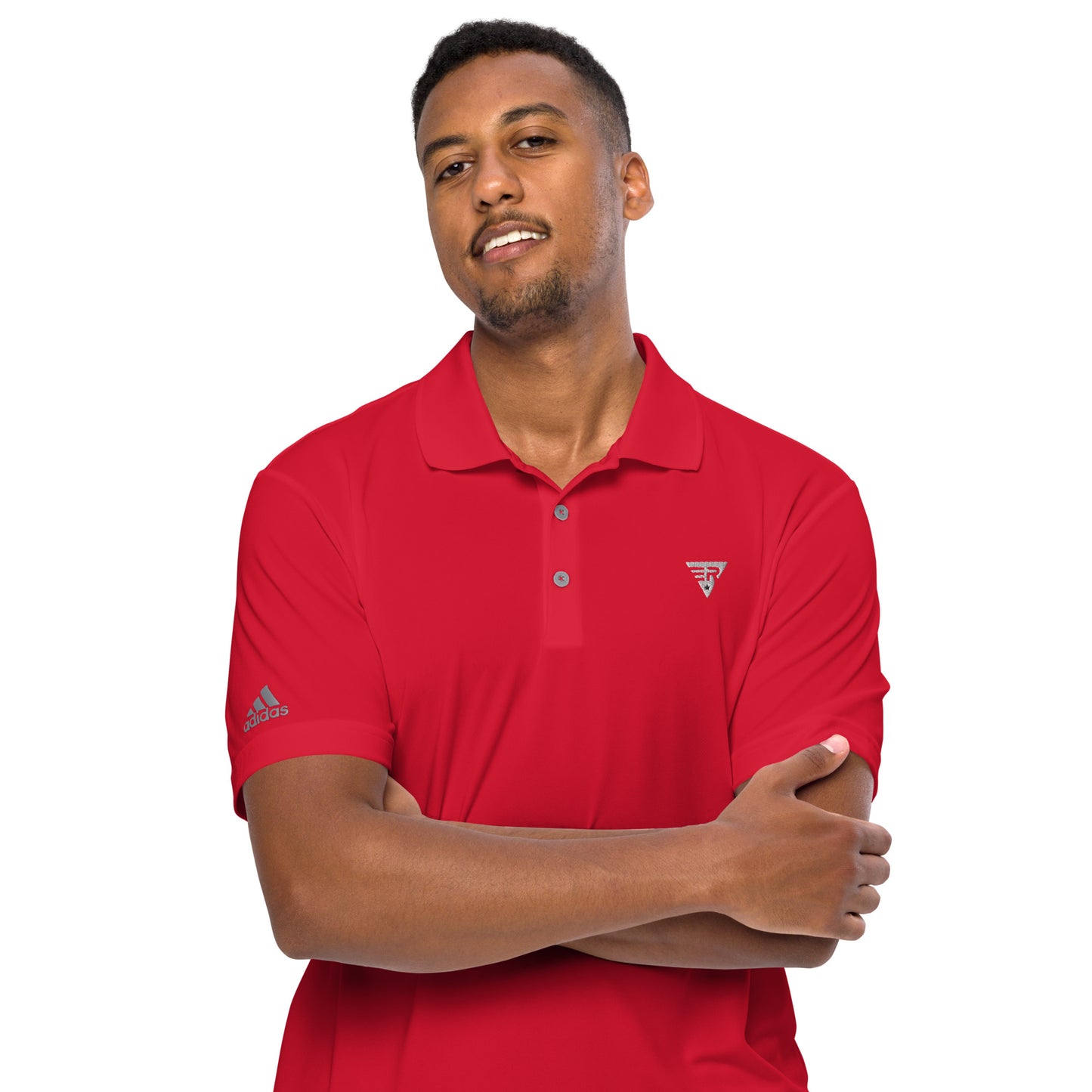 Roze Red Label Addidas performance polo shirt