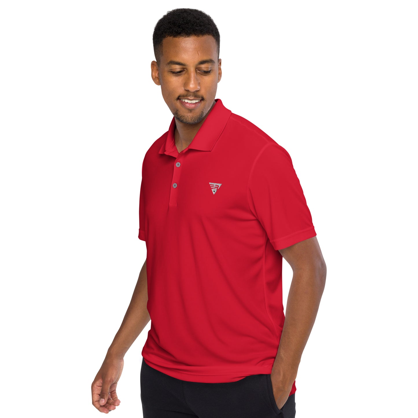 Roze Red Label Addidas performance polo shirt