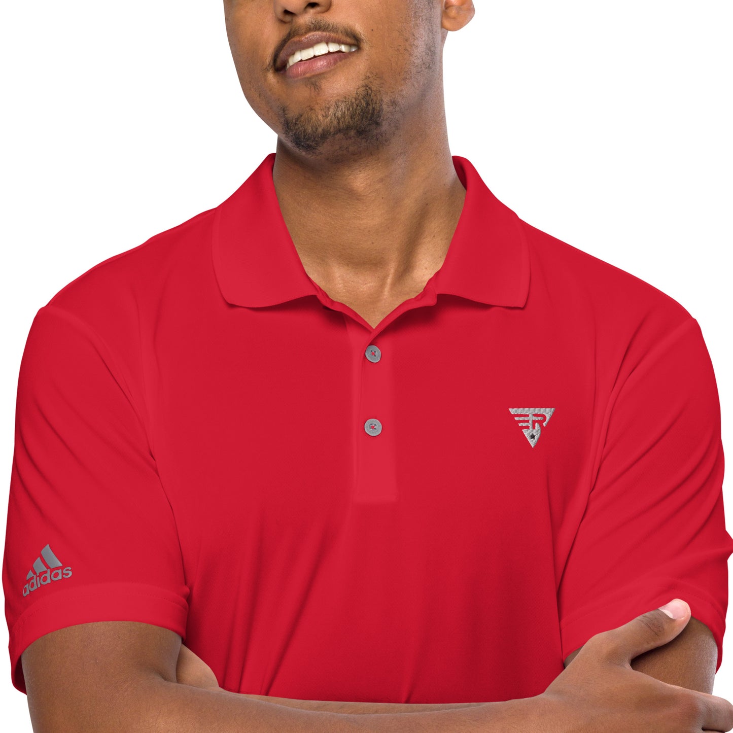 Roze Red Label Addidas performance polo shirt