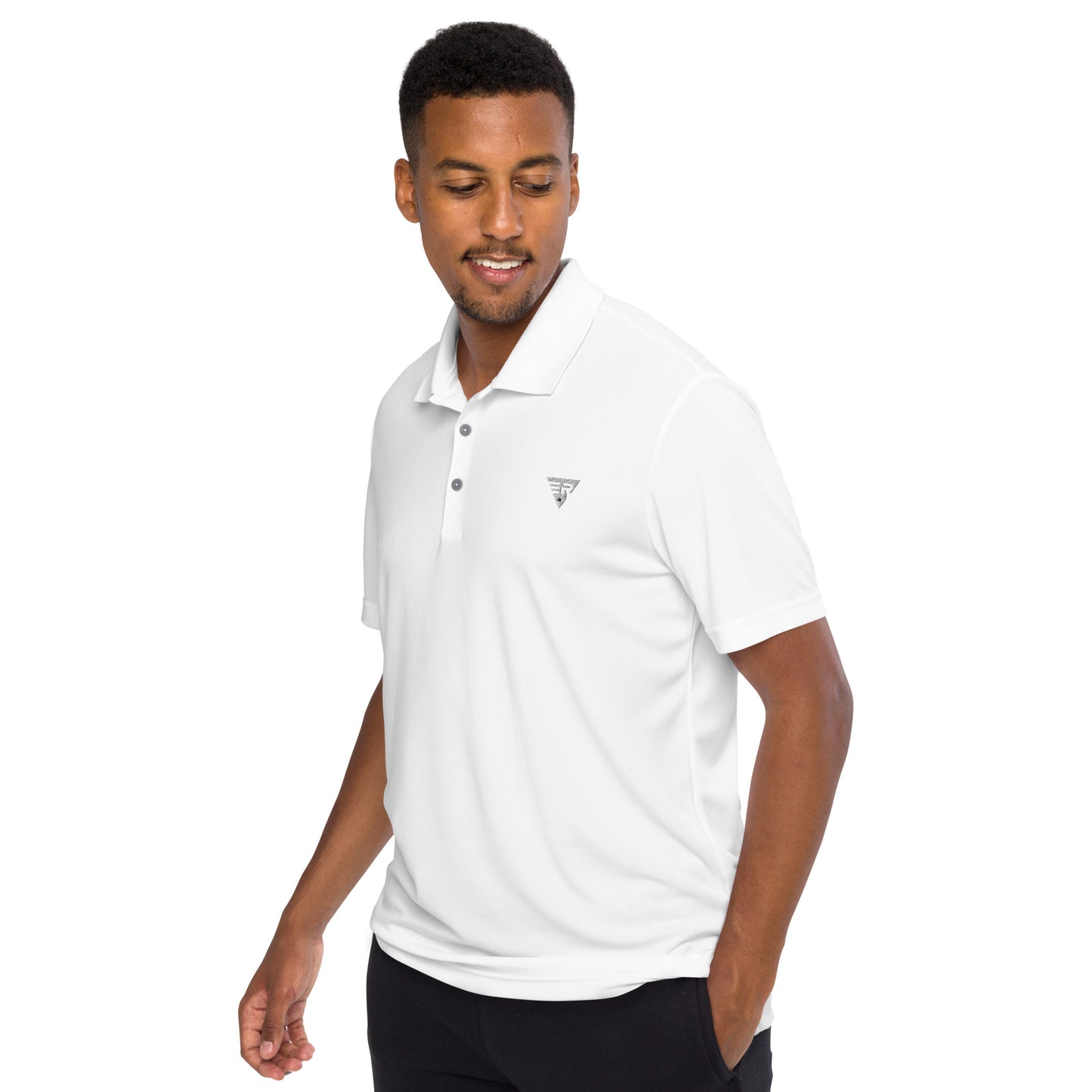 Roze Red Label Addidas performance polo shirt