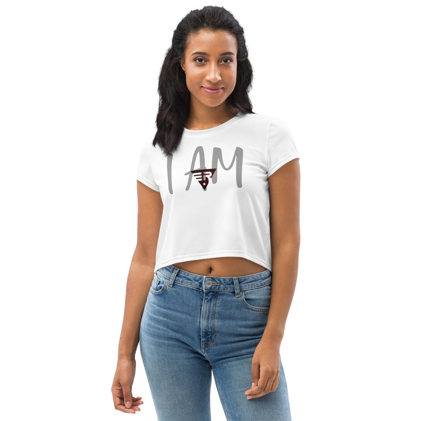 I AM Crop Tee