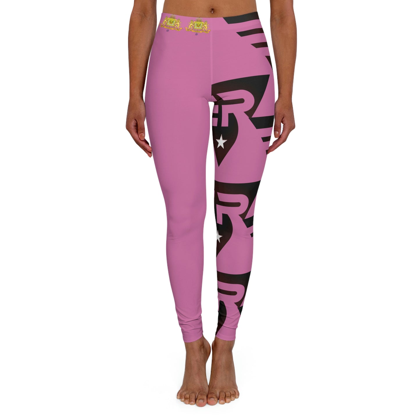 Women's Spandex Leggings Pink +Merlot