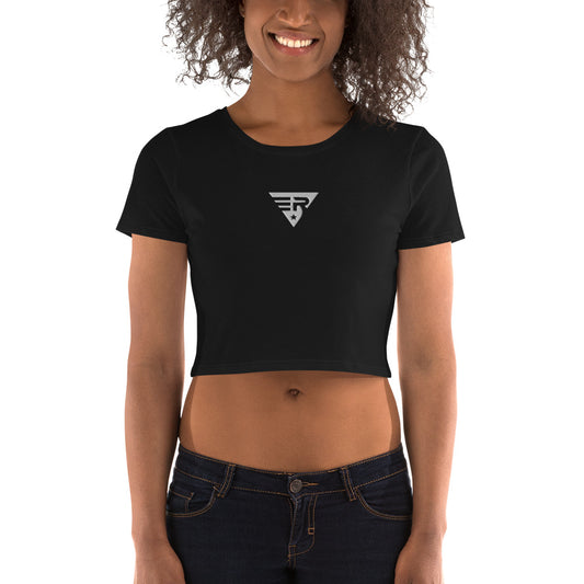 Roze Embroidered Women’s Crop Tee