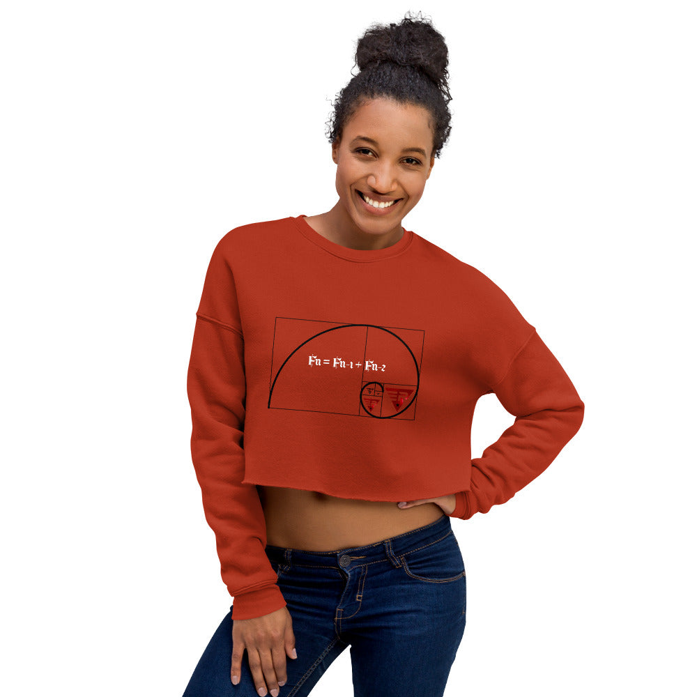 Golden Ratio Crop Sweatshirt